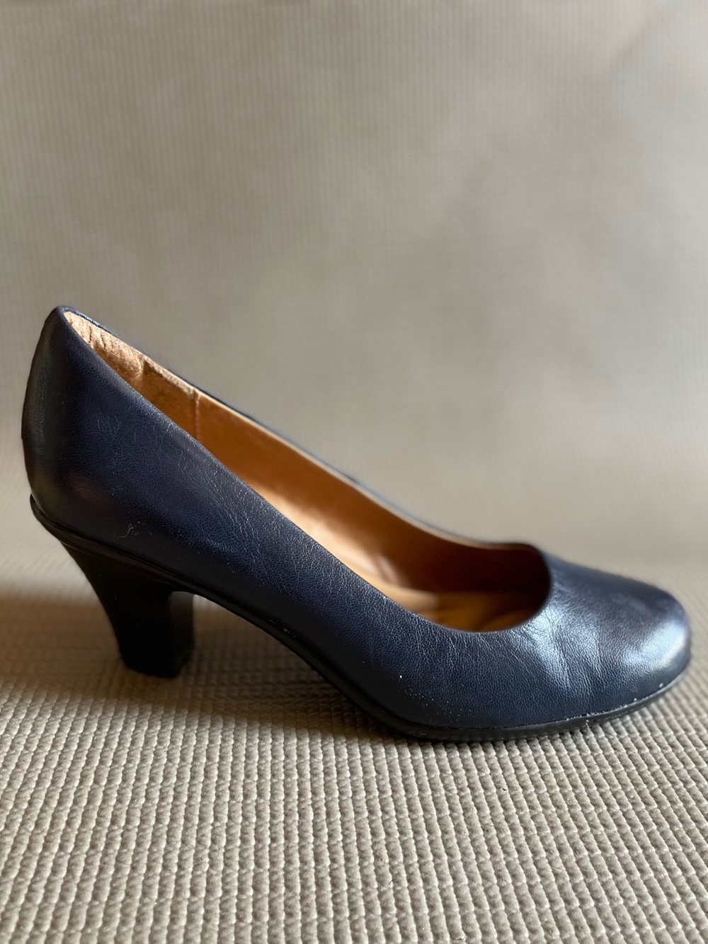 Söfft Lana Classic genuine Leather comfort shoes Pumps Sky Navy 8.5